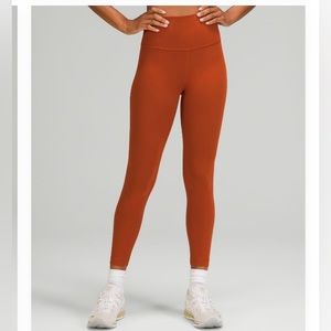 Lululemon wunder train high rise 25 size 10